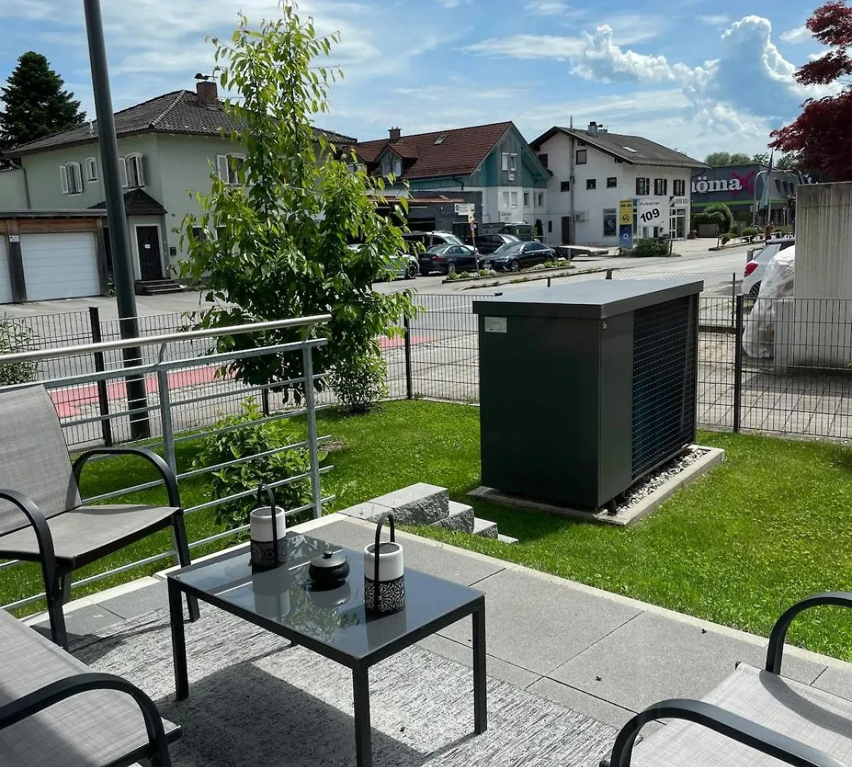 90M2 Loft I Kaffee I Terrasse I E-Parkplatz I 65' Smart Tv Lejlighed Rosenheim Tyskland
