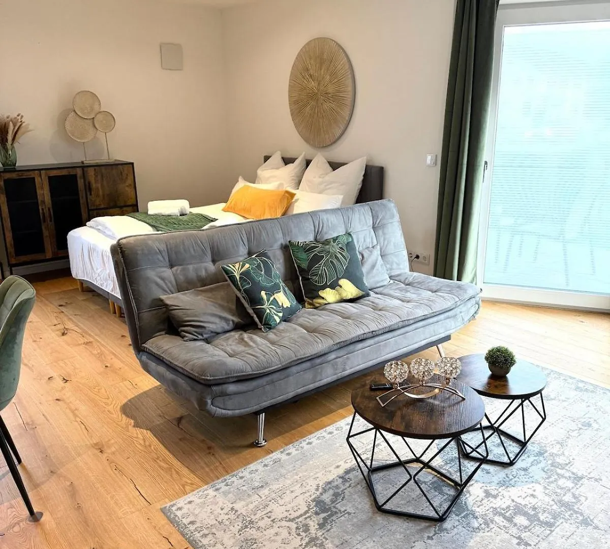 90M2 Loft I Kaffee I Terrasse I E-Parkplatz I 65' Smart Tv Lejlighed Rosenheim Tyskland